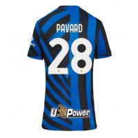 Inter Milan Benjamin Pavard #28 Fußballbekleidung Heimtrikot Damen 2024-25 Kurzarm